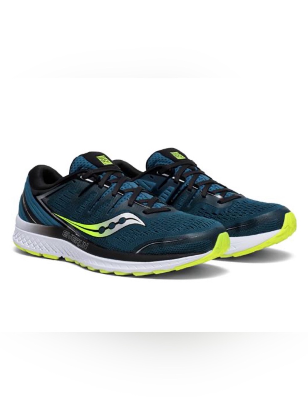 Saucony Guide ISO 2 Men's Running Marine, Citron S20464-2 Size 12.5